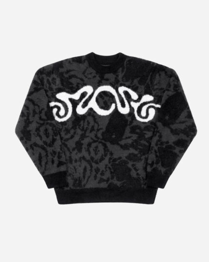 Amoses Obsidian Fluff Knit