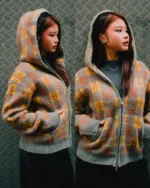 Amoses Wallace Knitted ZIP h